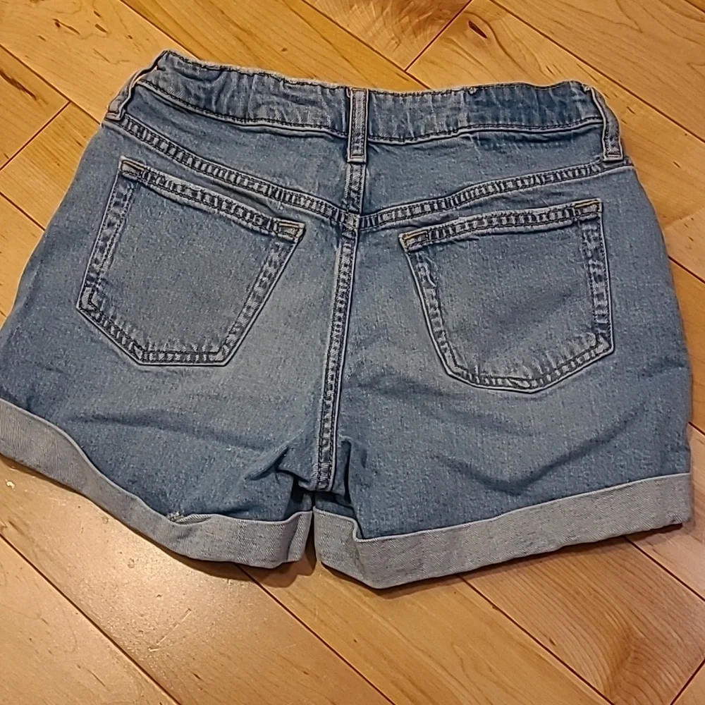 Gap girls size 14 Girlfriend short high rise jeans shorts - Picture 4 of 5
